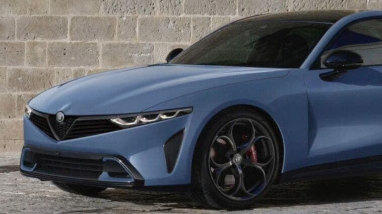 Alfa Romeo Giulia - rendering theottle