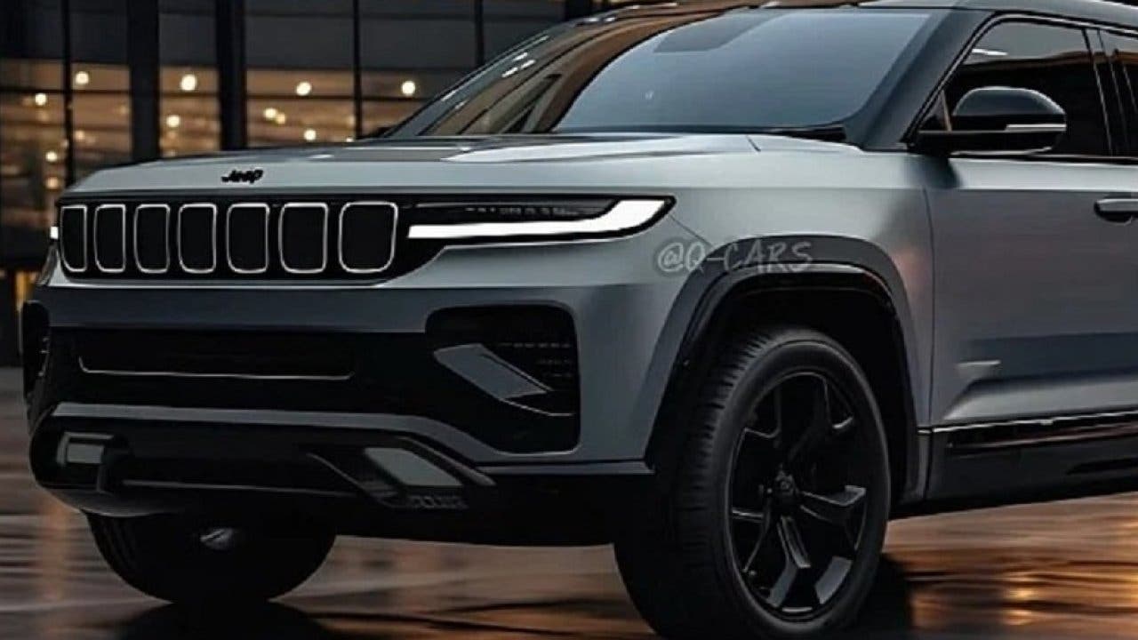 Jeep Cherokee rendering