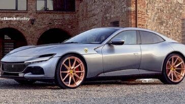 Ferrari Purosangue berlina