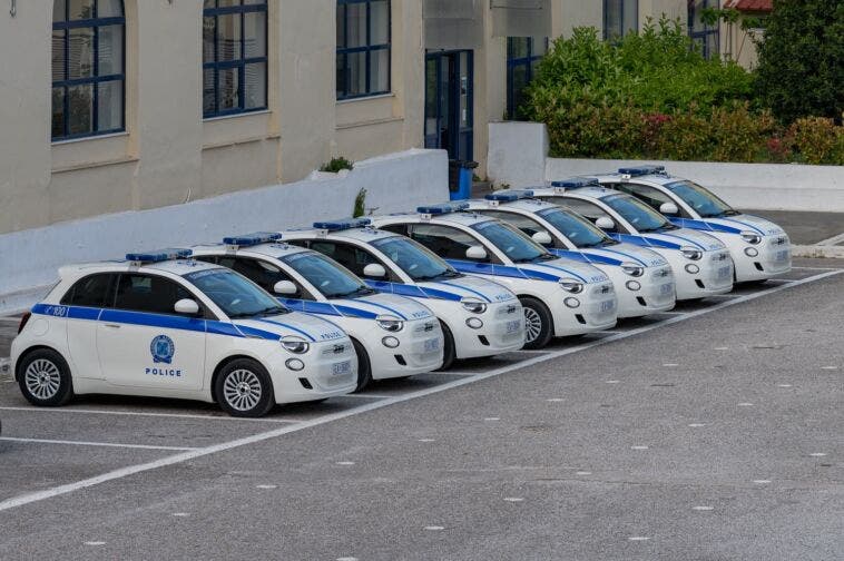 Fiat 500e Polizia greca