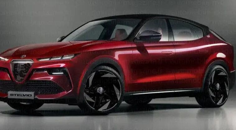 alfa romeo stelvio rendering