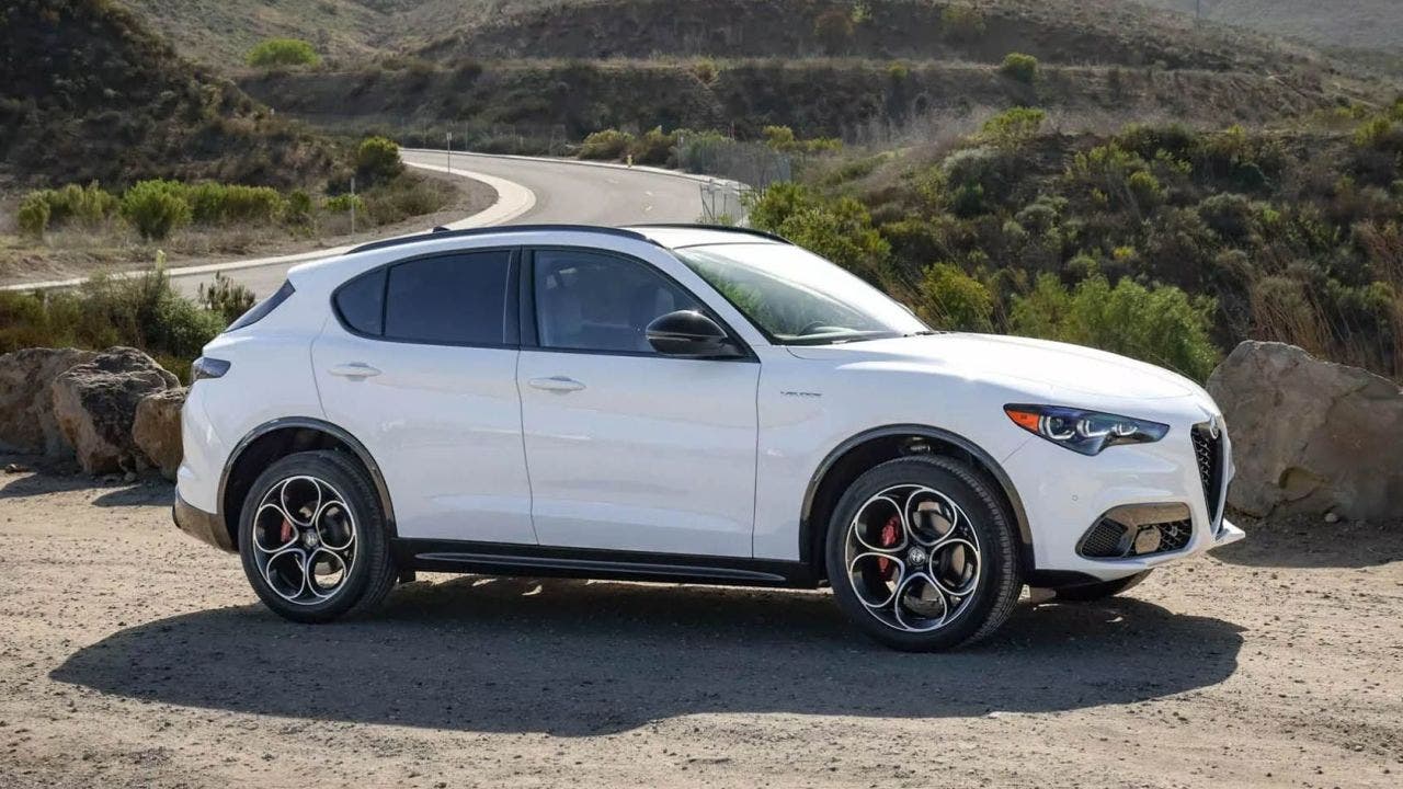 Alfa Romeo Stelvio veloce 2024 white