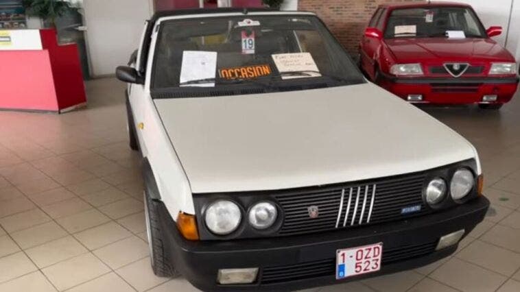 concessionario abbandonato in Belgio