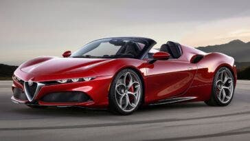 Alfa Romeo 4C rendering