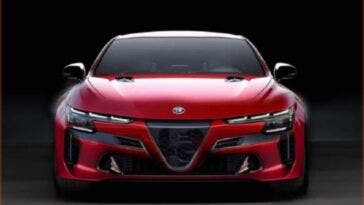 Alfa Romeo Giulia rendering