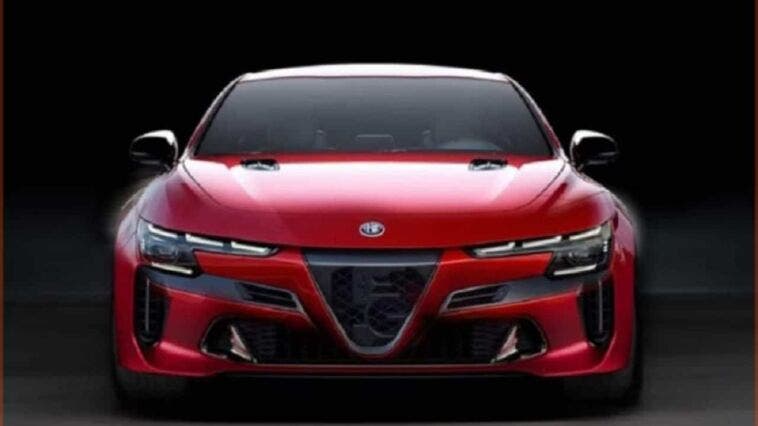 Alfa Romeo Giulia rendering