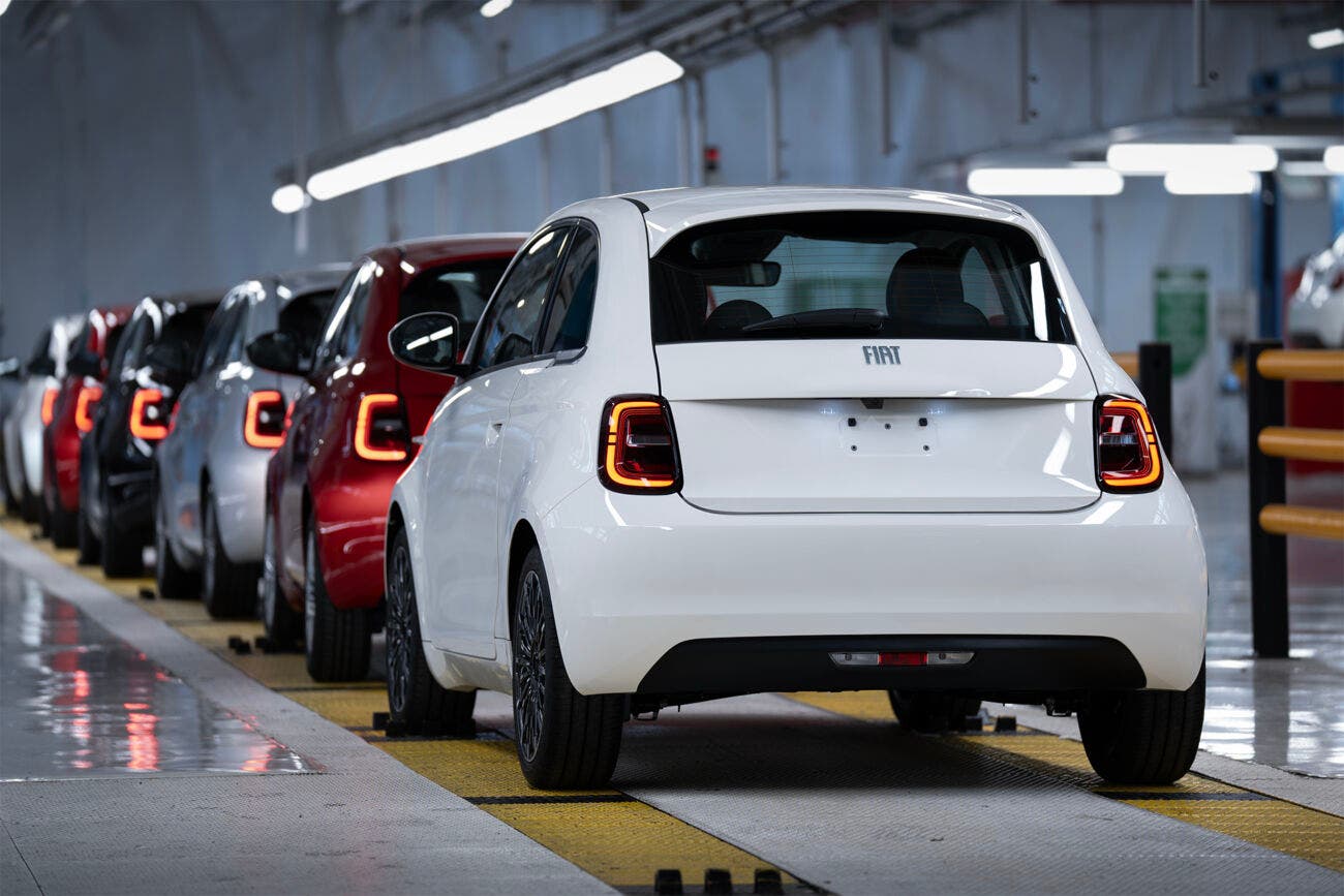 Nuova Fiat 500 ibrida