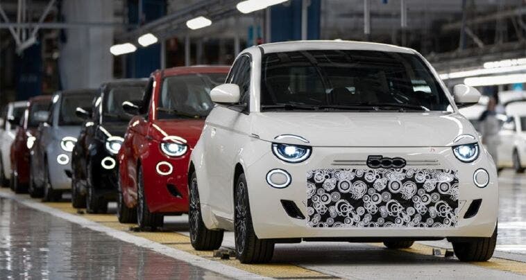Nuova Fiat 500 ibrida