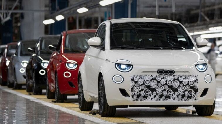 Nuova Fiat 500 ibrida