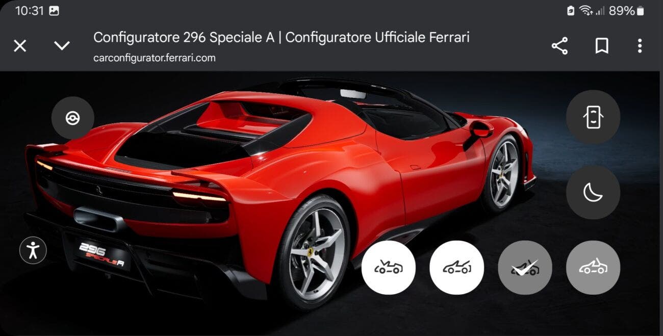 296 Speciale Aperta