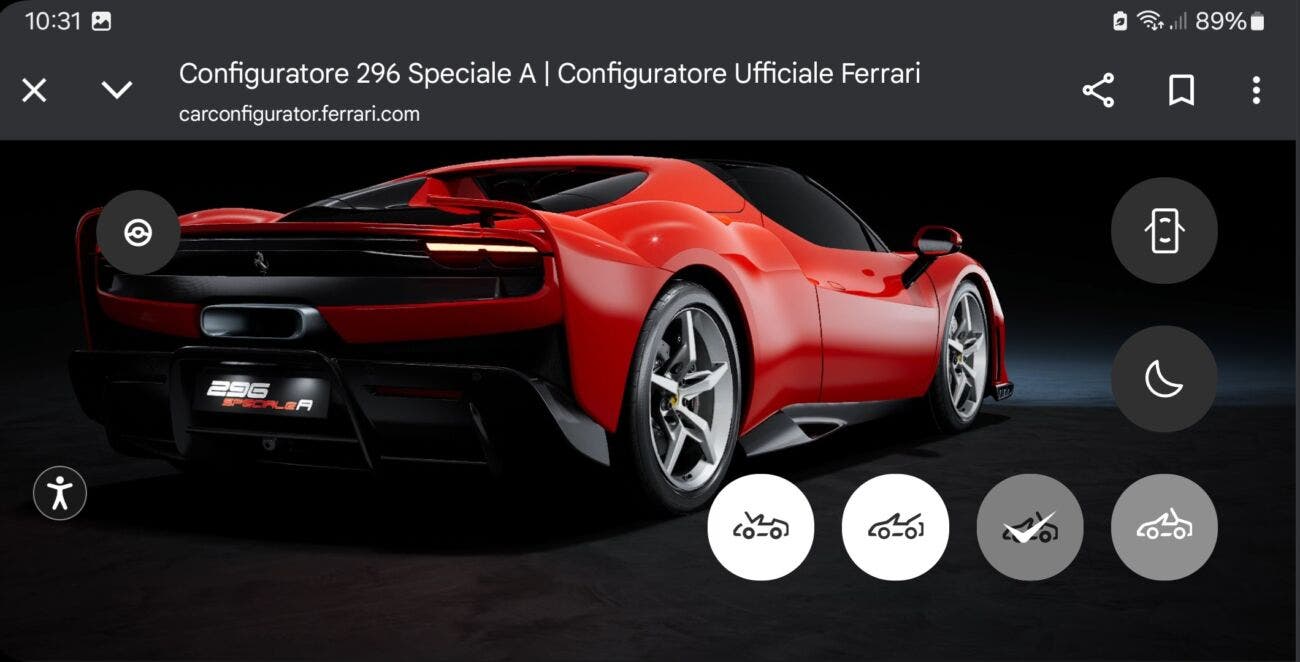 296 Speciale Aperta