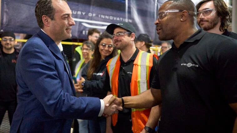 Antonio Filosa in visita a WIndsor