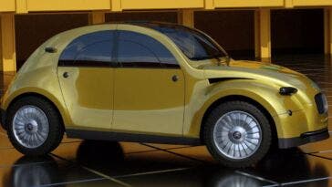 Citroen 2CV render