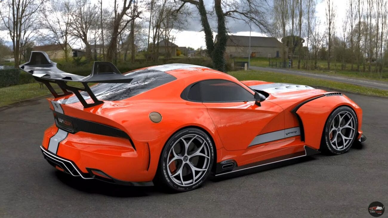 Dodge Viper rendering Ozgun