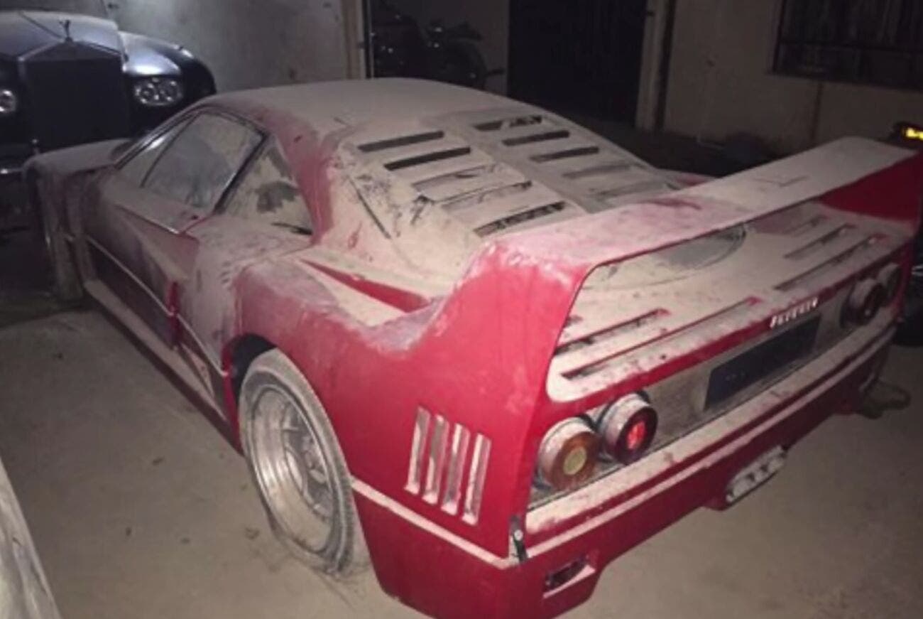 Ferrari F40 rubata dagli hussein
