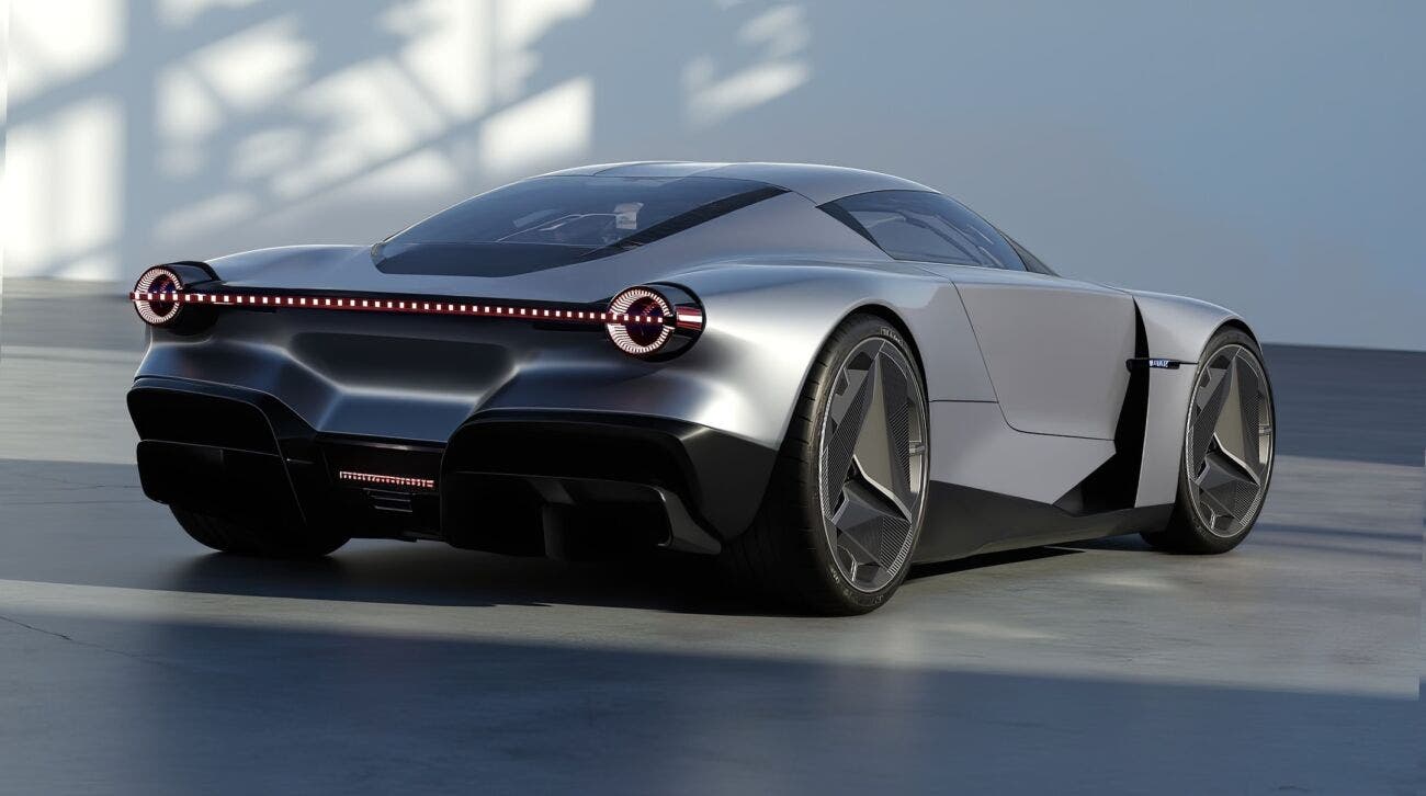 Lancia Delta coupè render francesco paglia