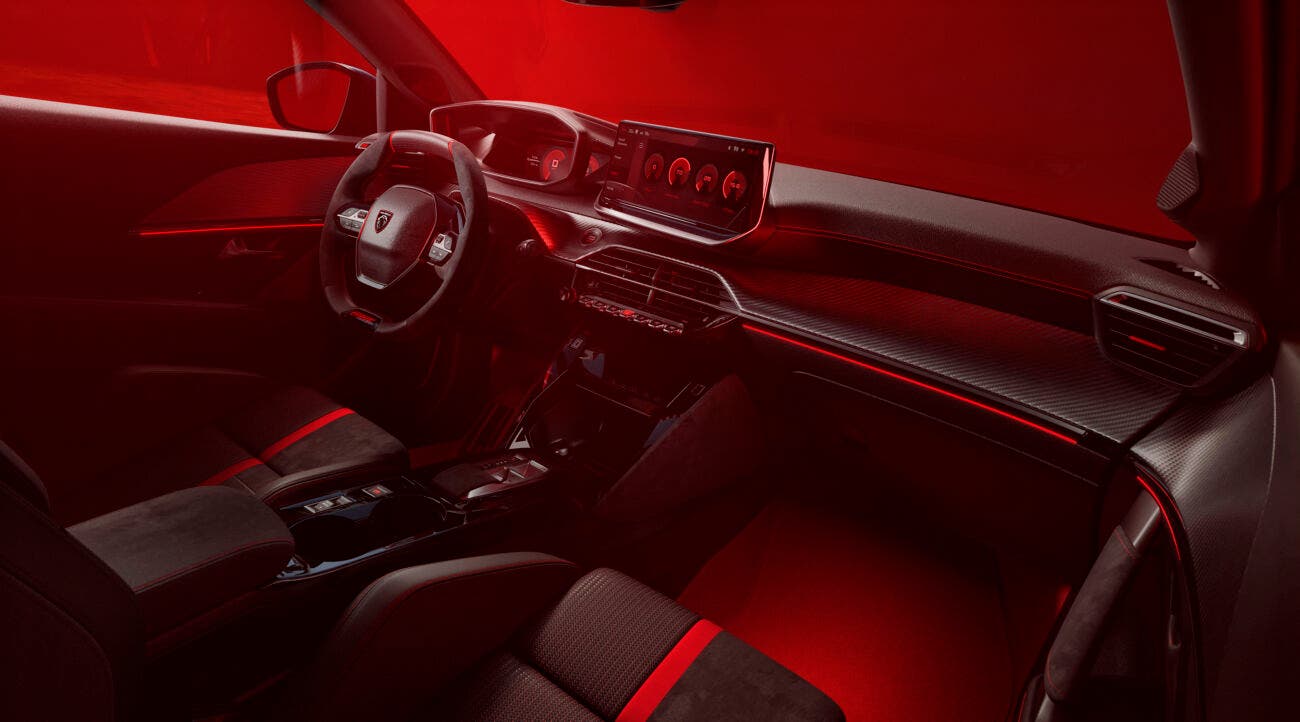 Abitacolo E-208 GTi