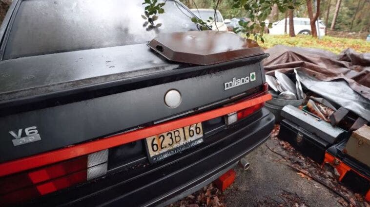 casa abbandonata, alfa romeo 75