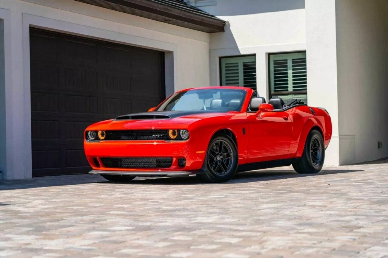 Dodge Challenger SRT Demon 170 in topless