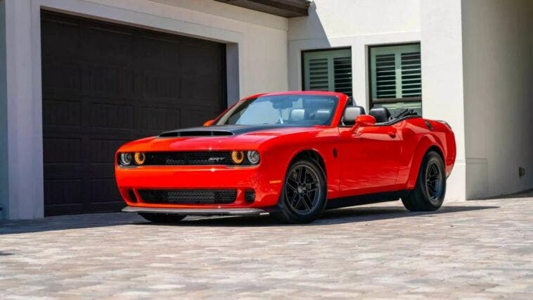 Dodge Challenger SRT Demon 170 in topless