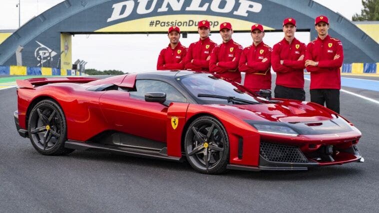 Ferrari F80 a Le Mans