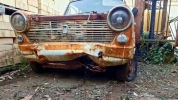 fiat 1100 abbandonata