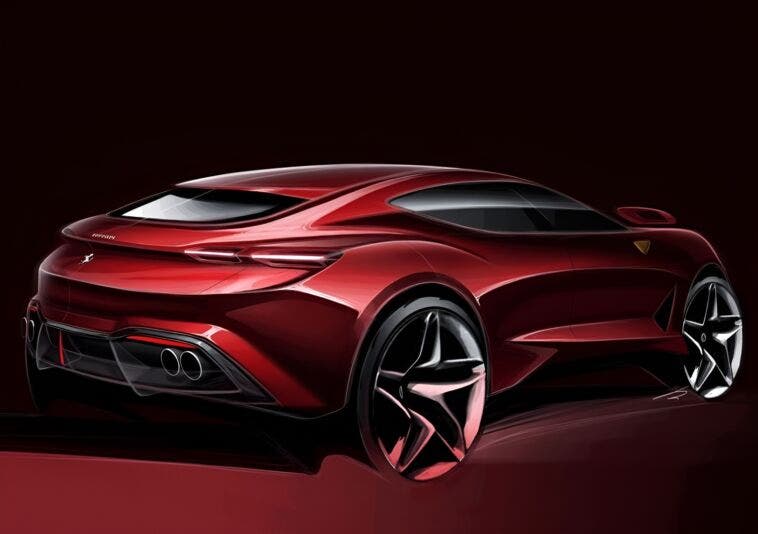 Purosangue Ferrari Render 2025