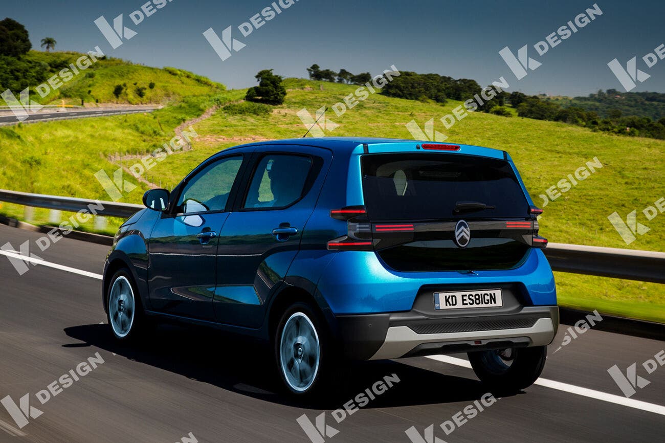 Citroen C1 render kleber silva