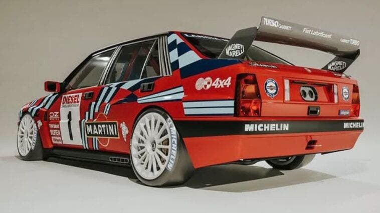 Lancia Delta Touring Car rendering virdis