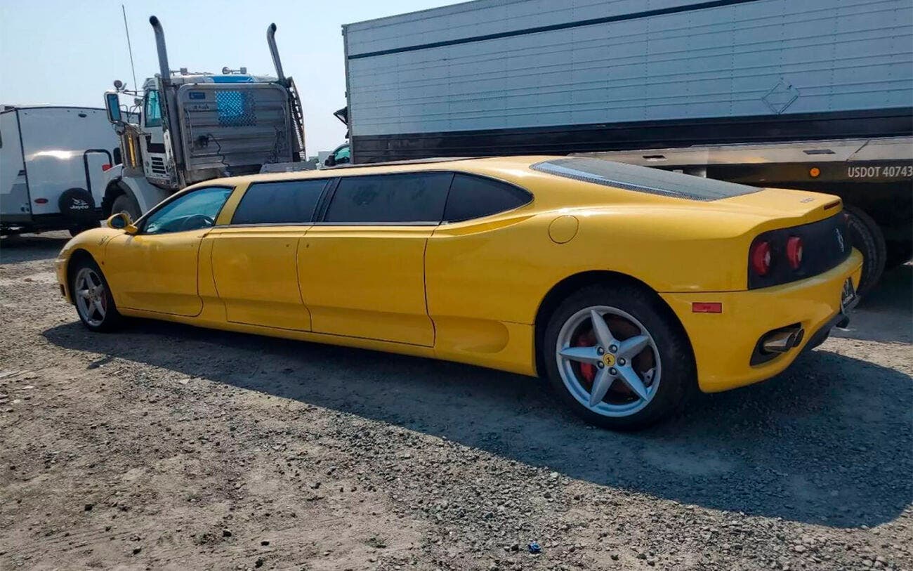 ferrari 360 modena limo