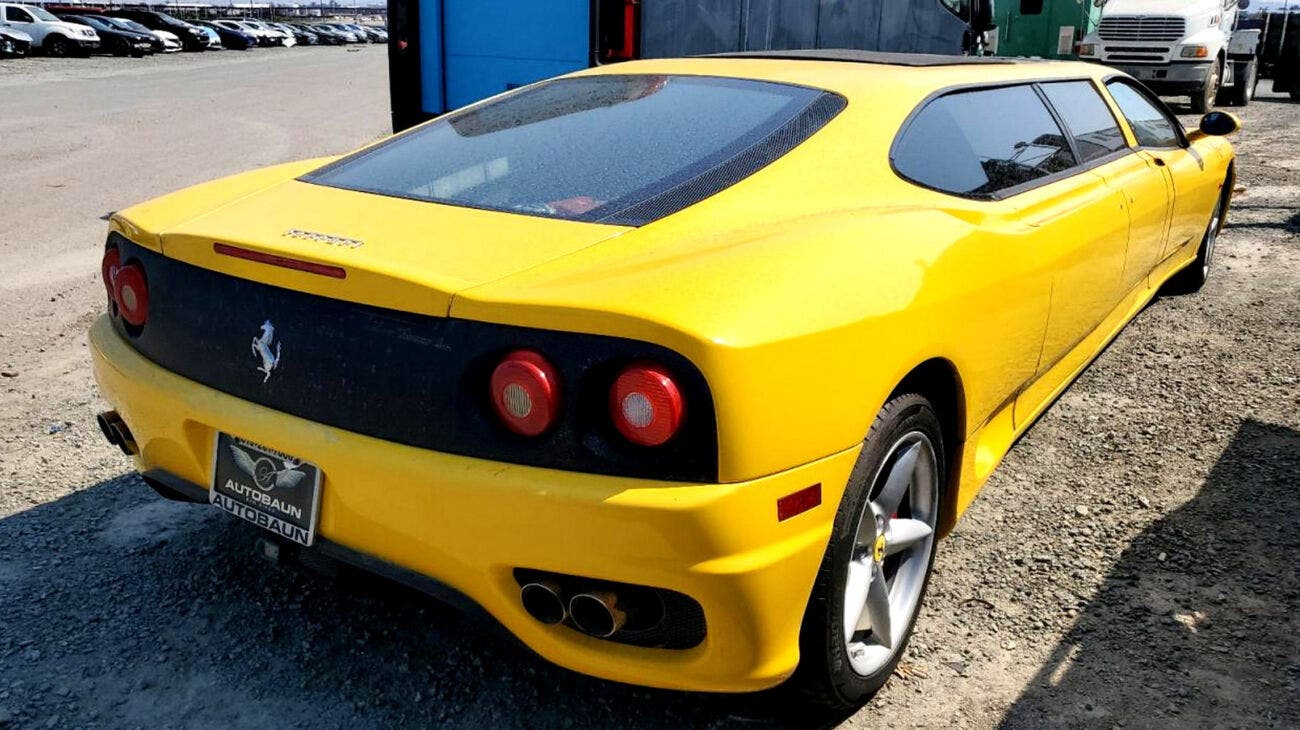 ferrari 360 modena limo