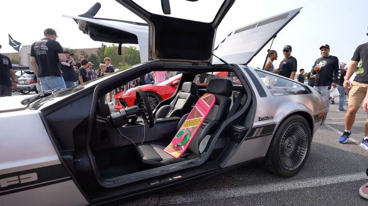 fueltech delorean ferrari