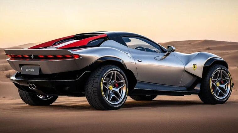 Ferrari Sand, render luca serafini