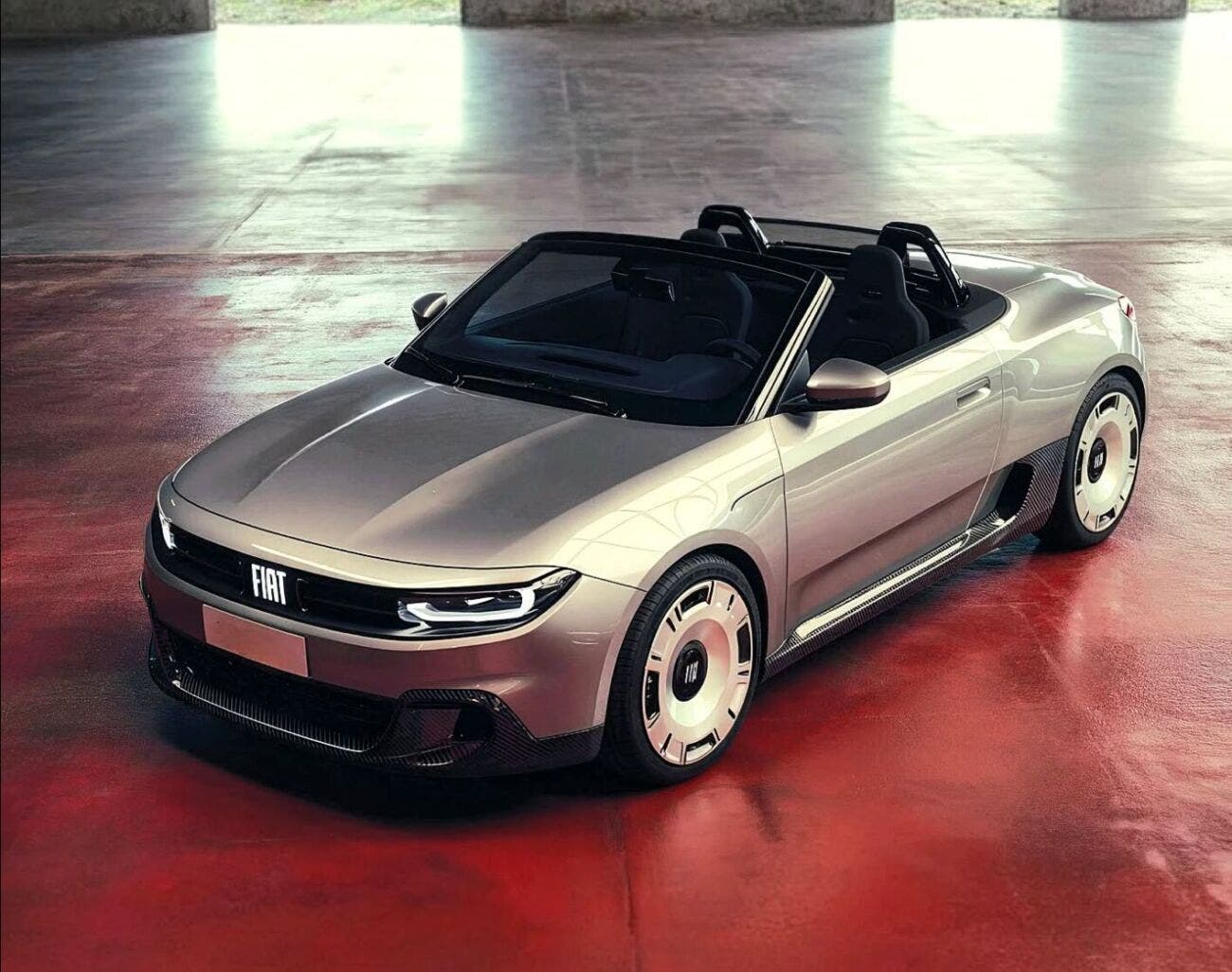 Fiat Cabrio Render 2025