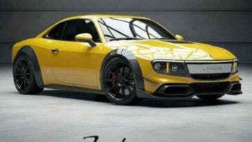 Lancia Fulvia 2025 render proposta