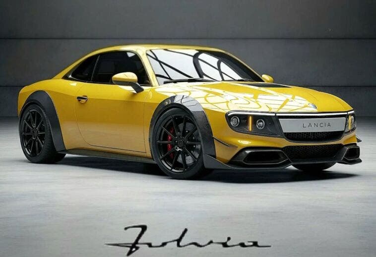 Lancia Fulvia 2025 render proposta