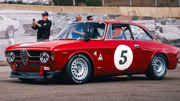 jenson button su alfa romeo gt