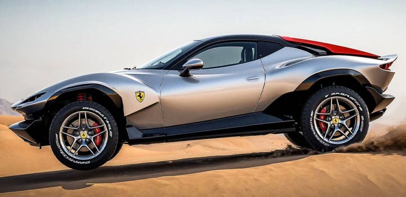 Ferrari Sand, render luca serafini