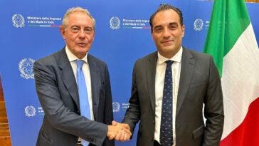 Antonio Filosa e Adolfo Urso