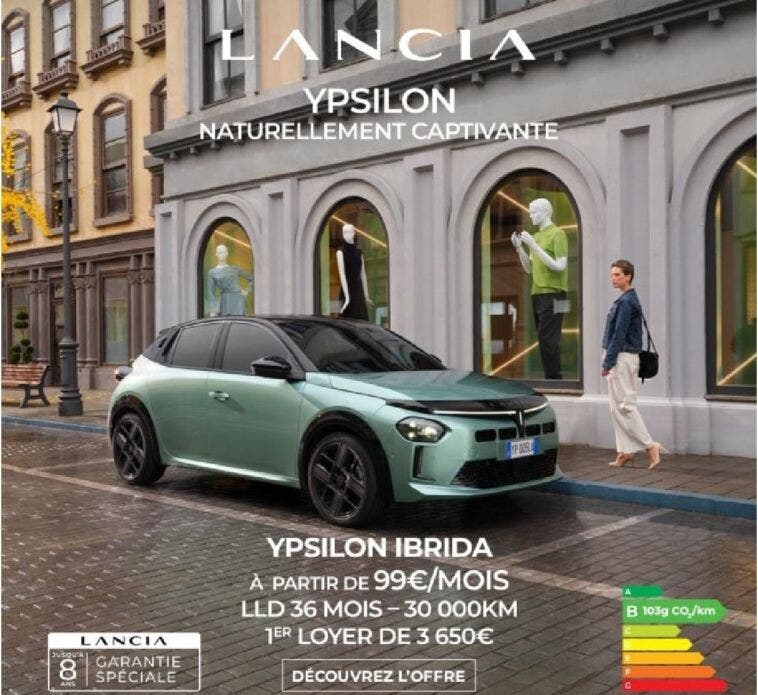 Lancia Ypsilon Ibrida