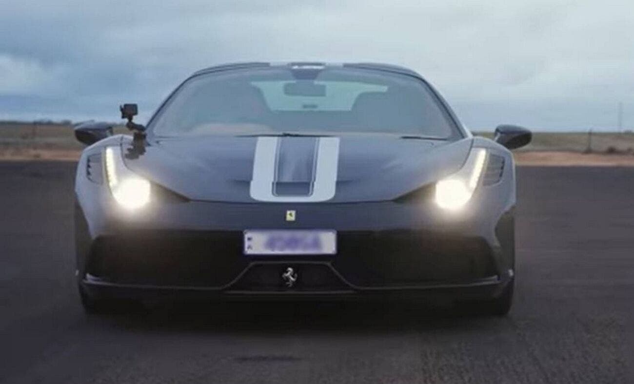 Ferrari drag race