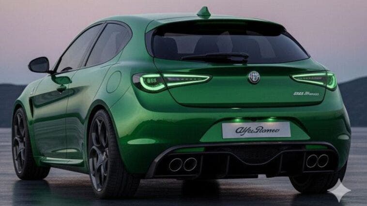 render compatta sportiva alfa romeo