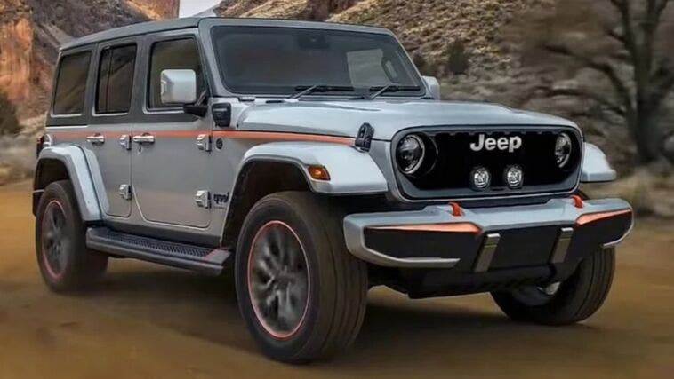 Jeep Wrangler 2026 render