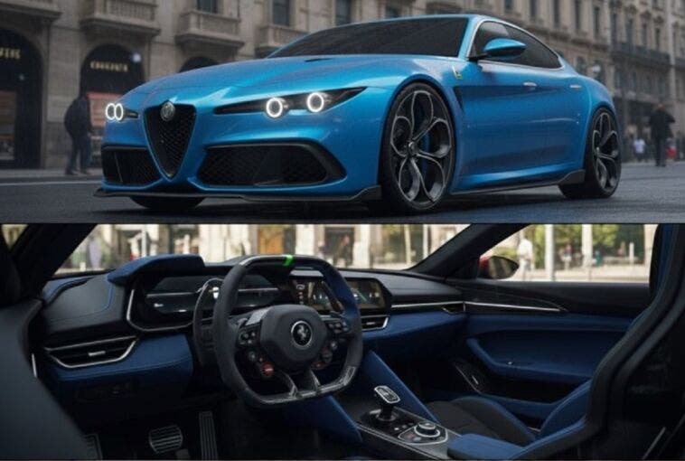 Nuova Alfa Romeo 1750 Quadrifoglio Verde