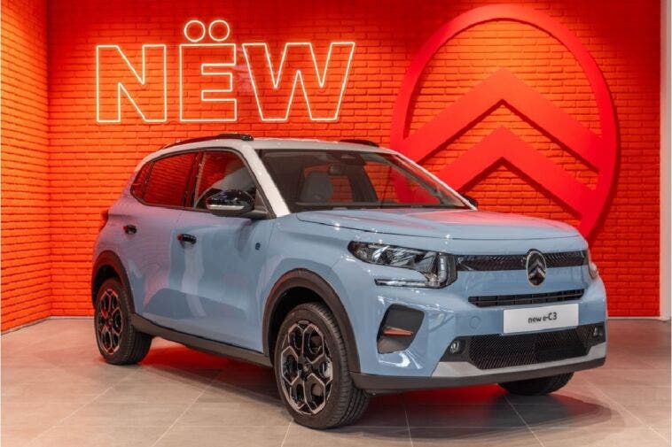 Nuova Citroën ëC3 Urban Range