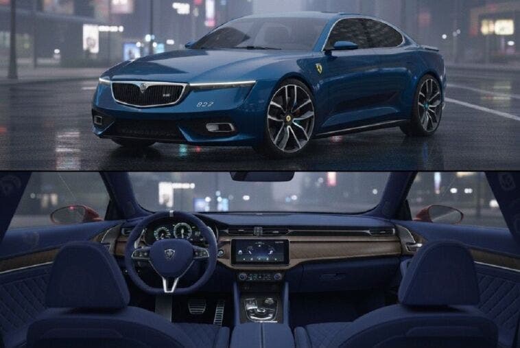 Nuova Lancia Thema Ferrari