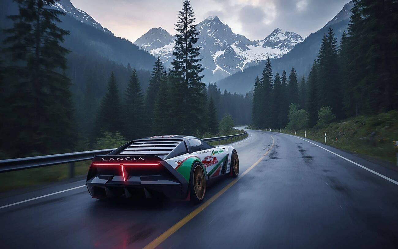 lancia PuRa Montecarlo render