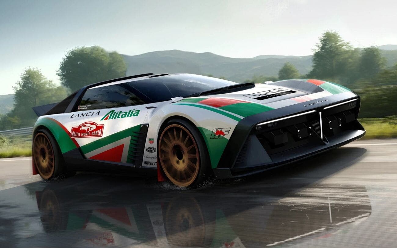 lancia PuRa Montecarlo render