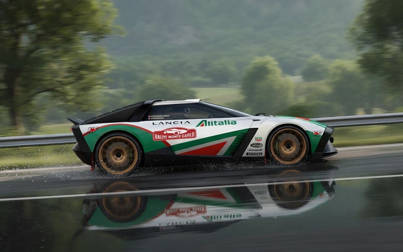 lancia PuRa Montecarlo render