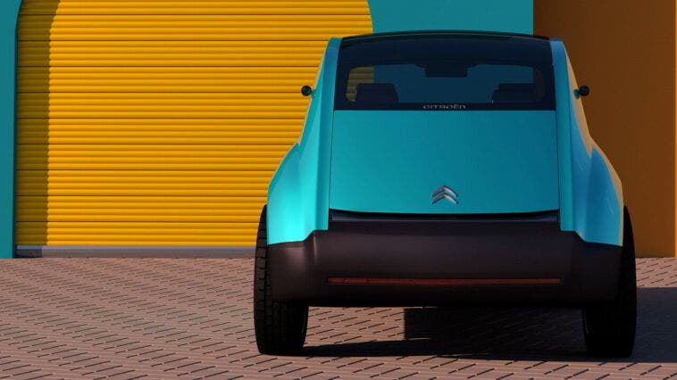 citroen 2cv render